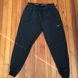 Nike nylon running pants size L joggers
